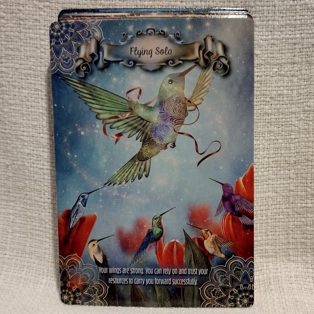Hummingbird Wisdom Oracle Cards - Picture 6 of 13